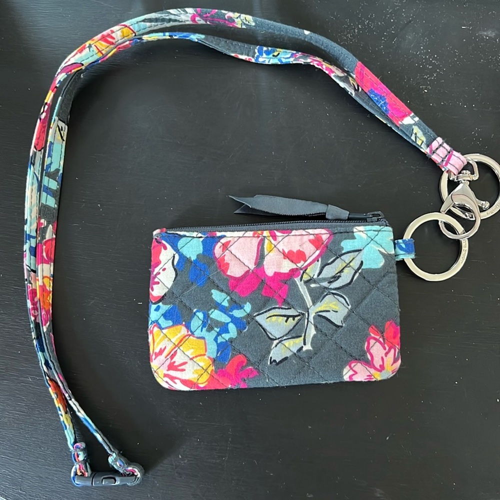 Vera Bradley Lanyard and Pouch